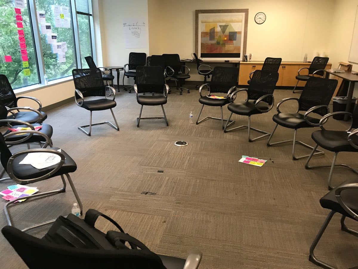 Marketing Leadership Team Kickoff at an Upstream Data Solutions Company